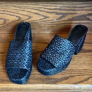 Vince Camuto - Imagine - Black Caira Platform Sandal - SIZE 8M